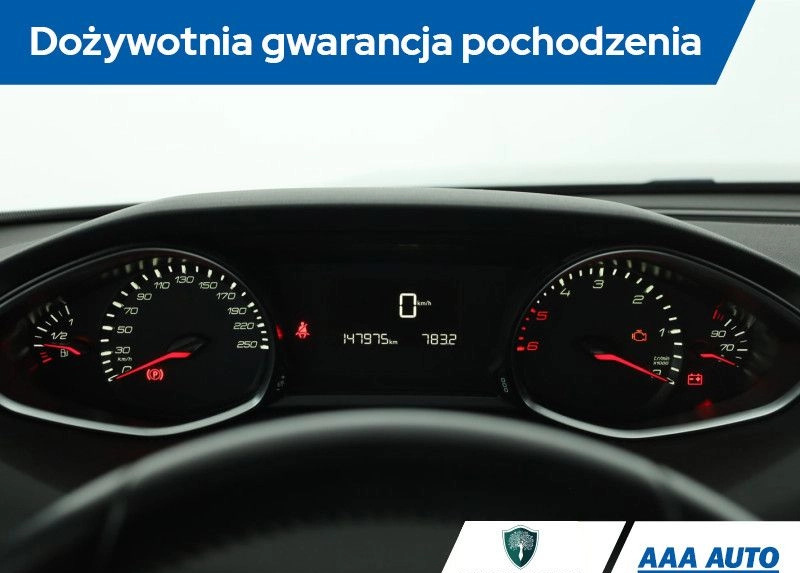 Peugeot 308 cena 45000 przebieg: 147973, rok produkcji 2019 z Łęczna małe 232